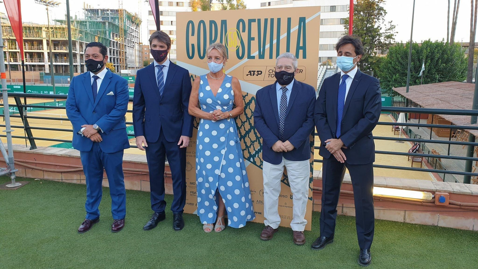 Imagen del acto de presentación de la Copa Sevilla Challenger.