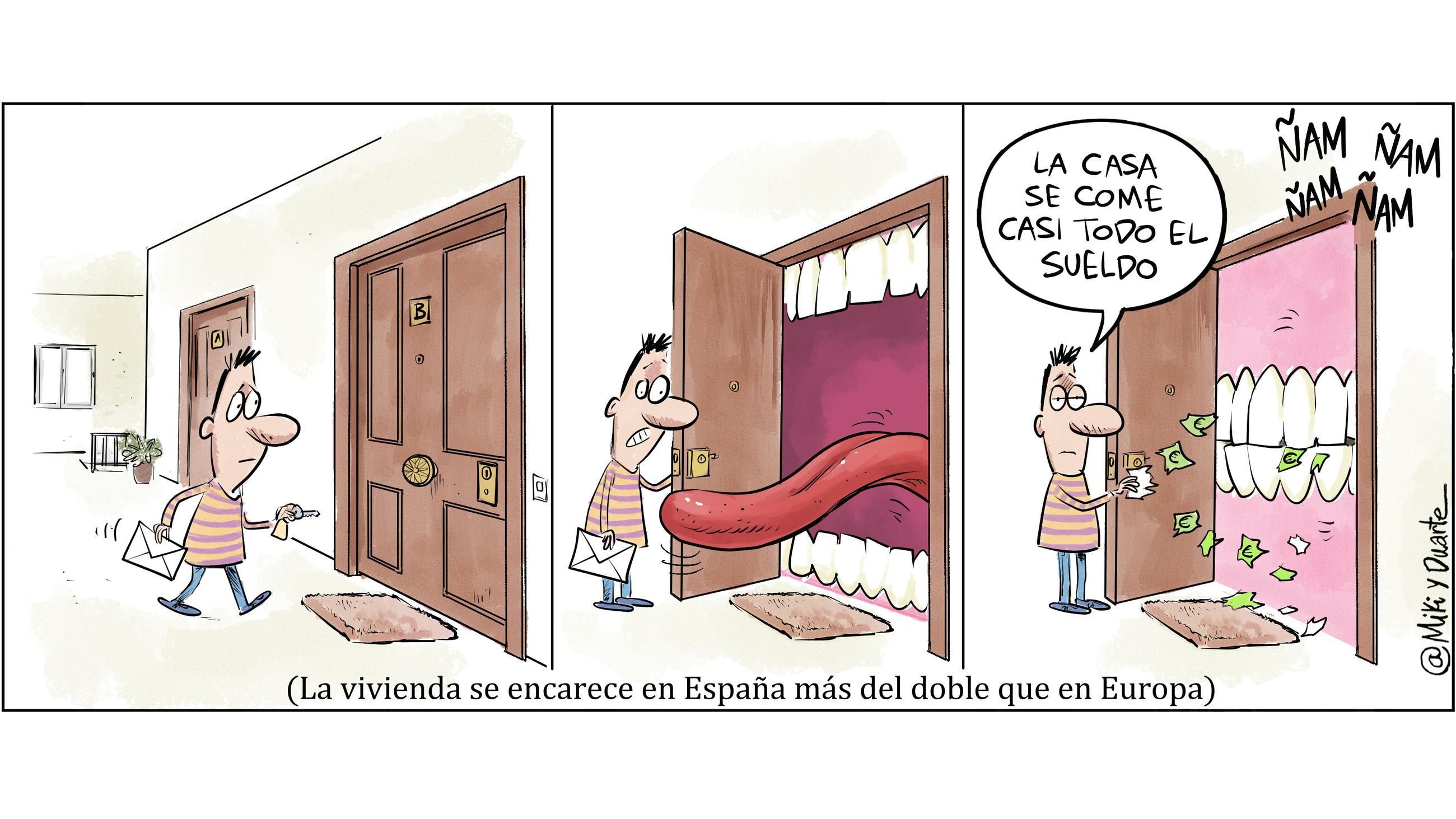 Sueldo y vivienda