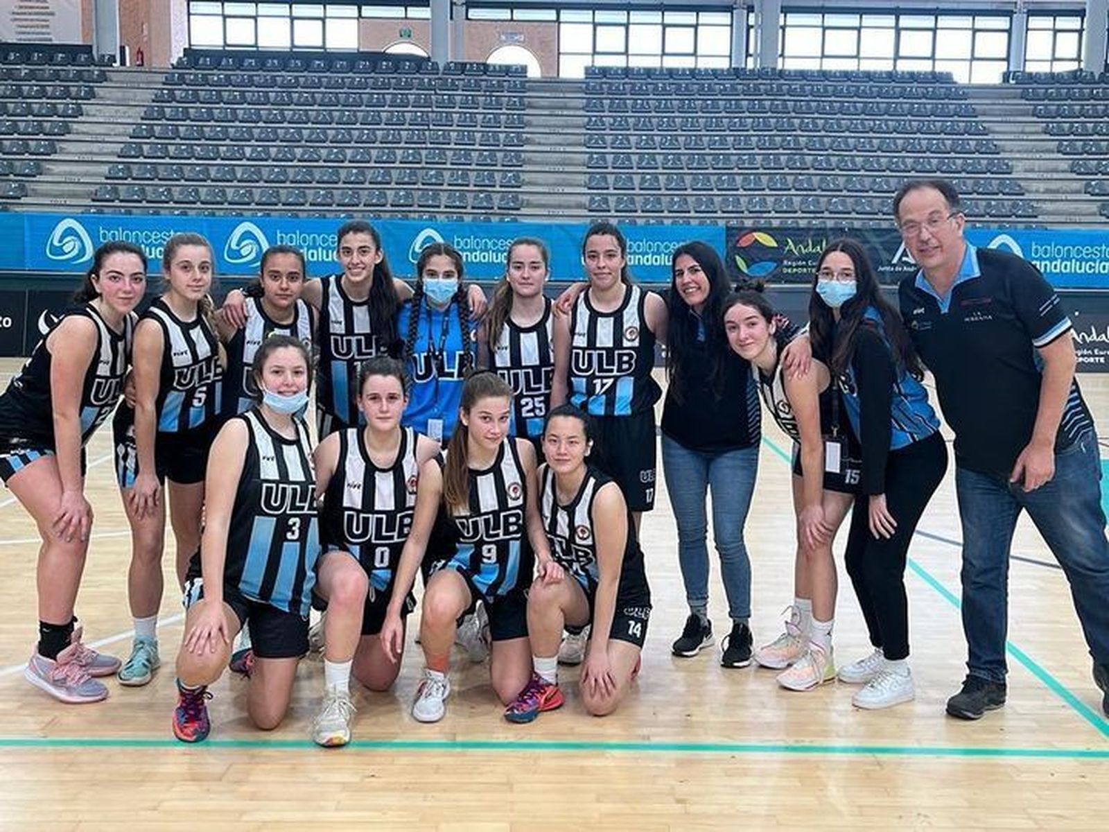 El equipo junior femenino de la ULB