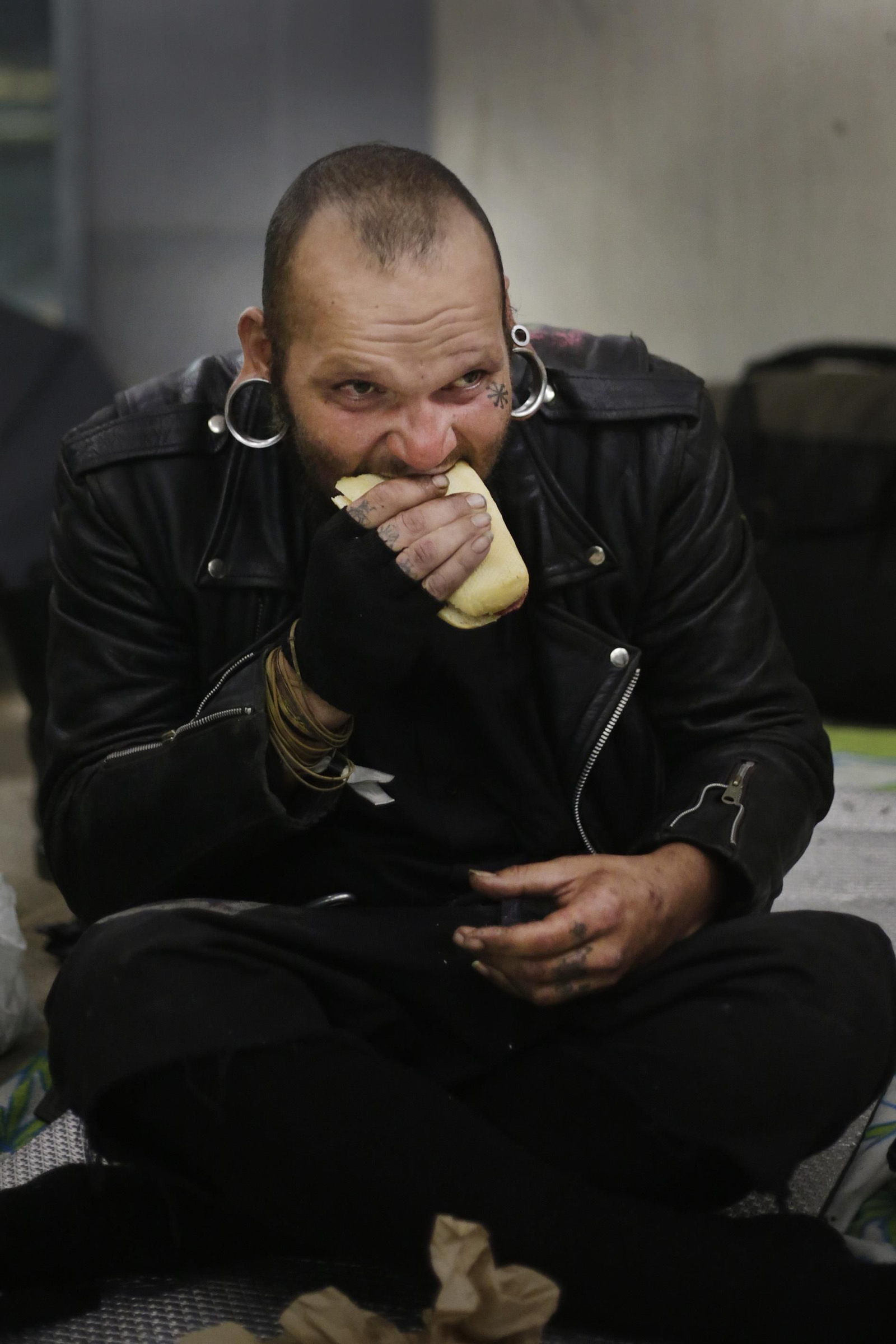 Reportaje gráfico sobre los sin techo