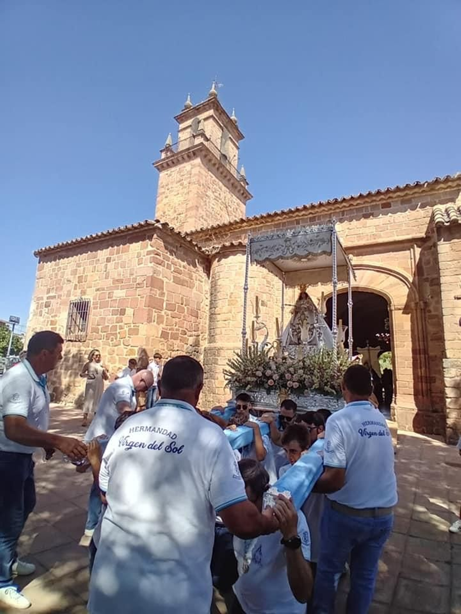 La procesión de la Virgen del Sol en Adamuz