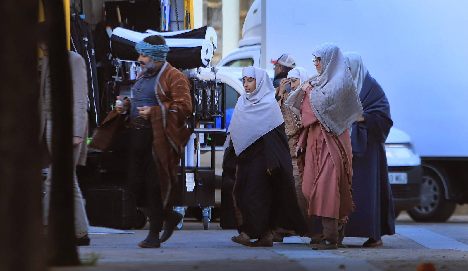 Último día de rodaje en Jerez de la serie Young Holmes