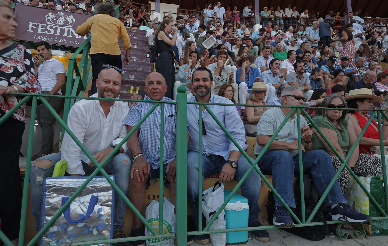 Búscate en la Plaza de Toros 'El Arenal' durante la corrida del viernes de la Feria de La Línea
