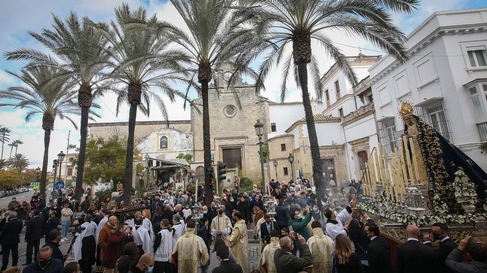 Loreto se trasladó hasta la basílica de la Merced