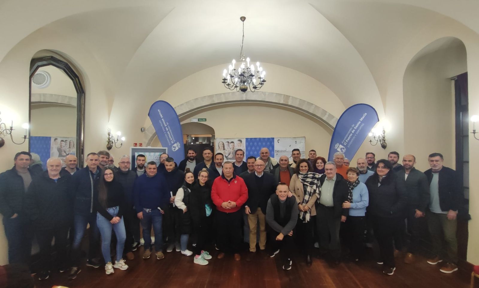 Una imagen de la presentación de los Juegos Deportivos Municipales.