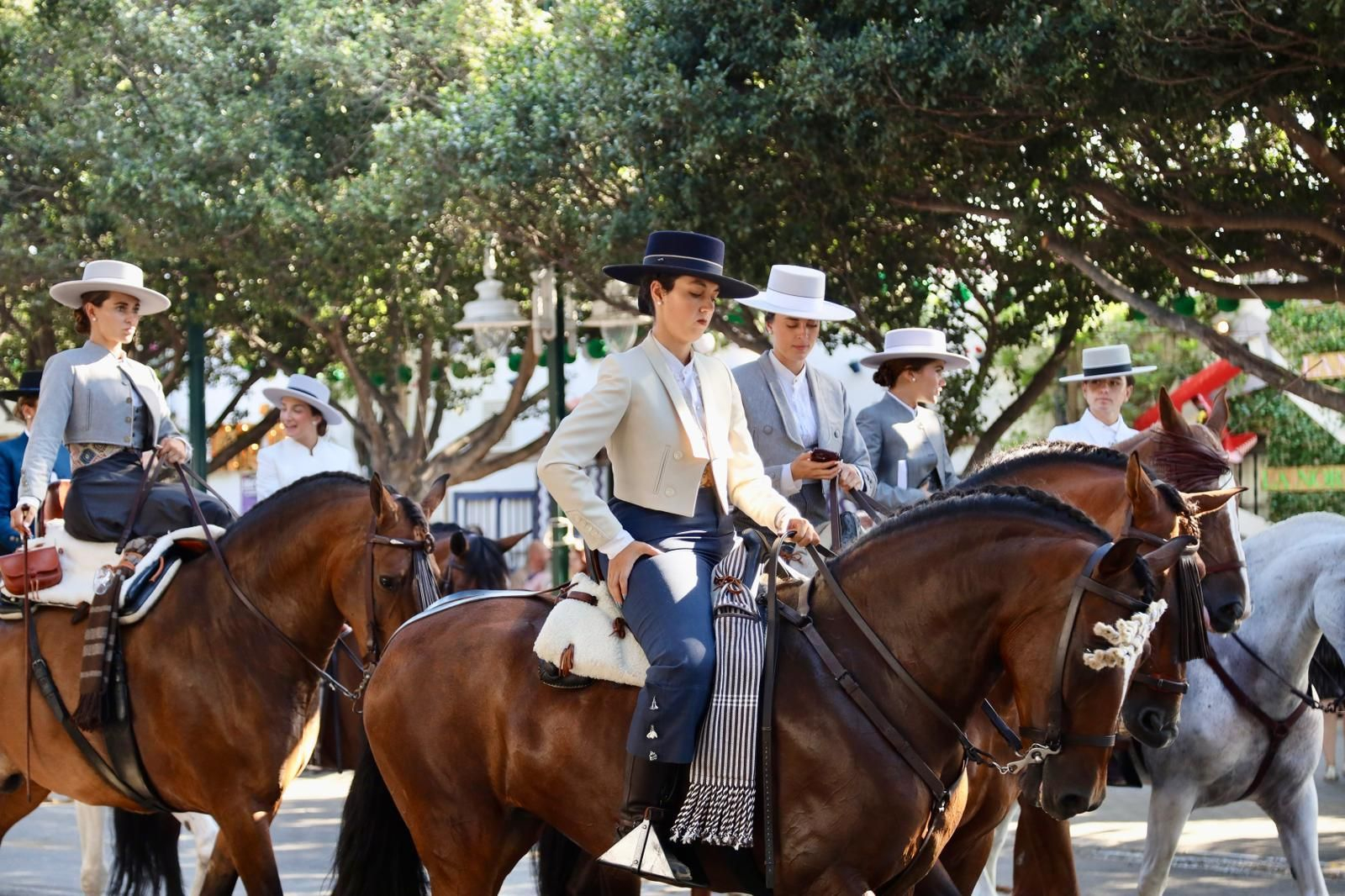 Los trajes tradicionales de la Feria de Málaga, en fotos