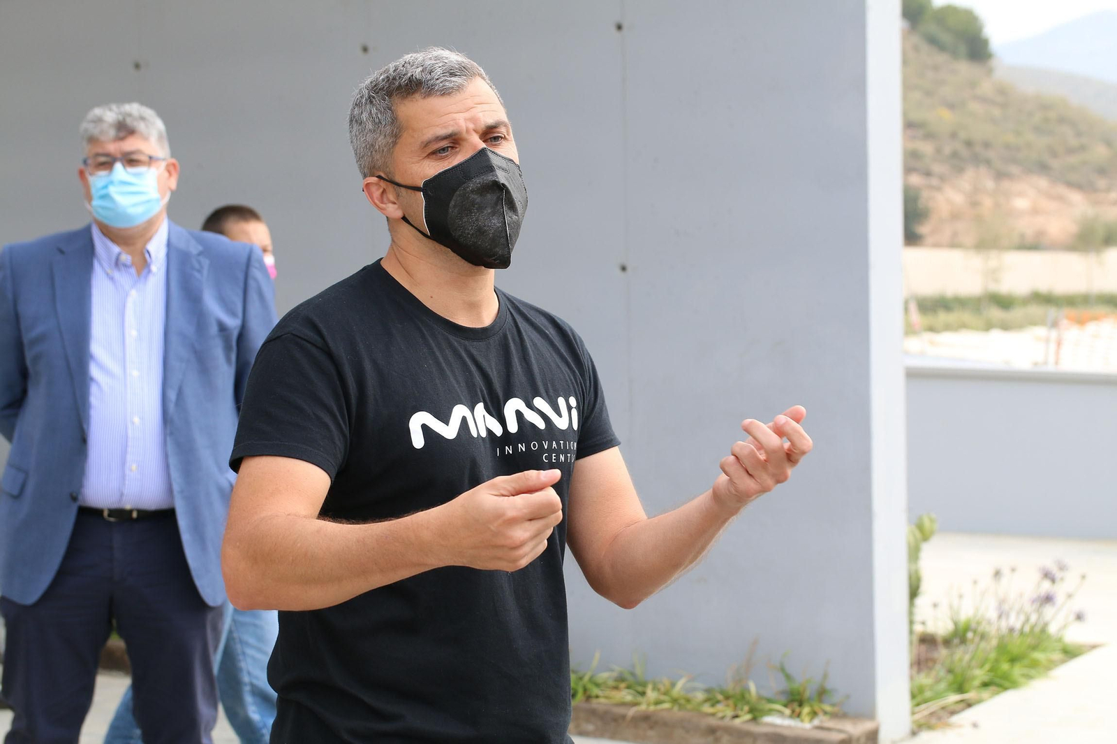 Fotogalería de la visita de Juan Marín a Kimitec, al PITA y a Unica Group