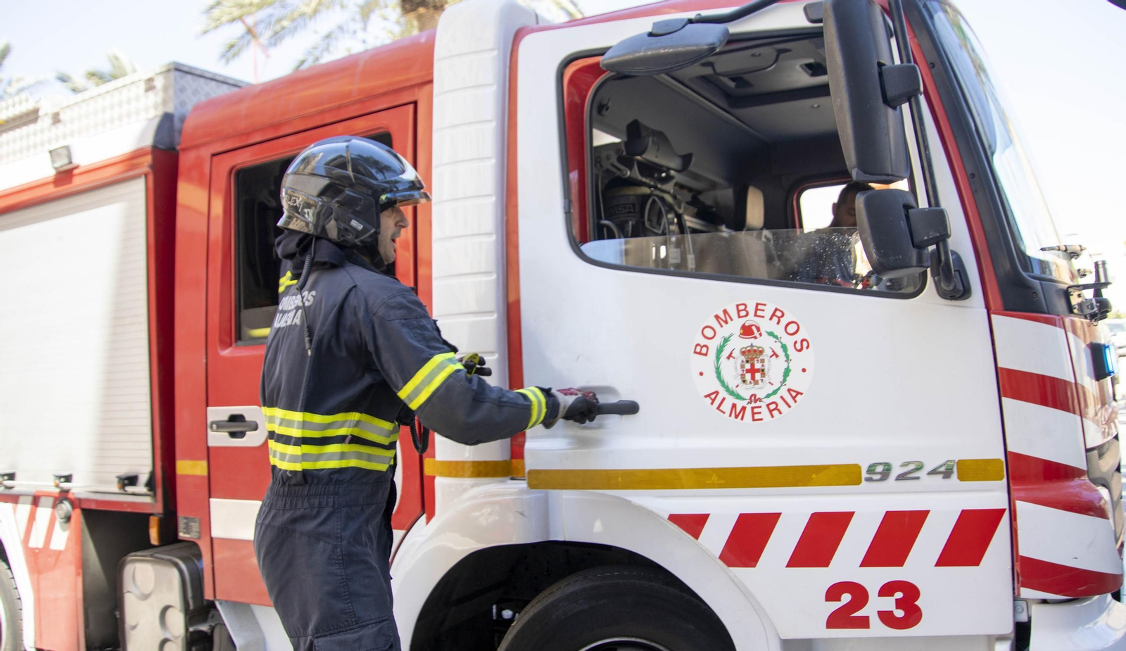 Las imágenes del apagón en Almería