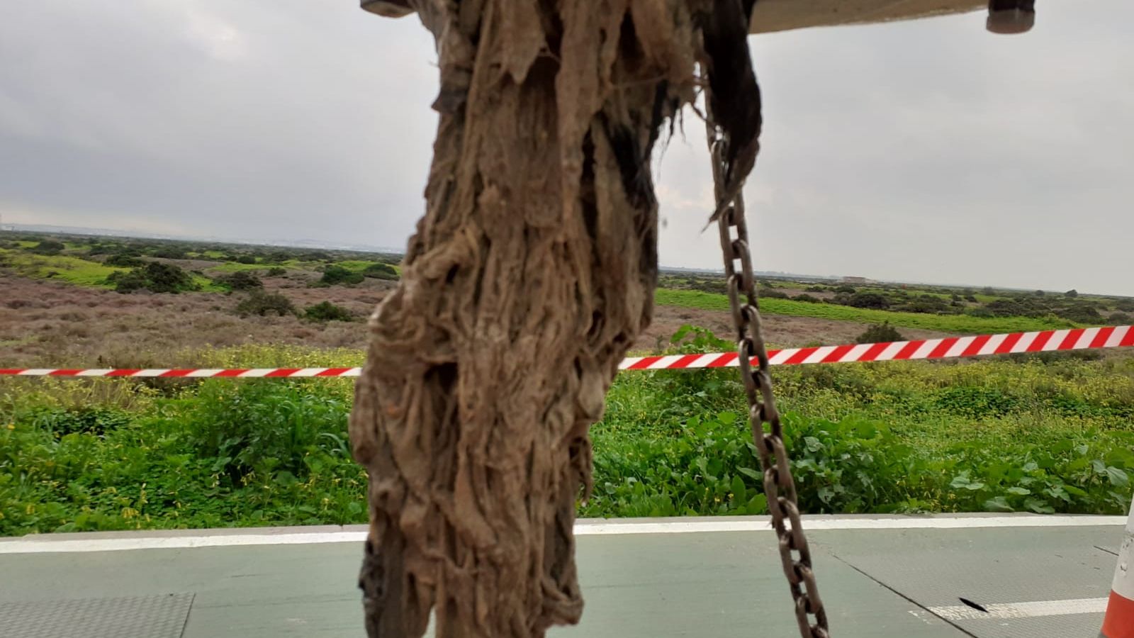 Toallitas sacadas de una bomba, de las instalaciones de alcantarillado.