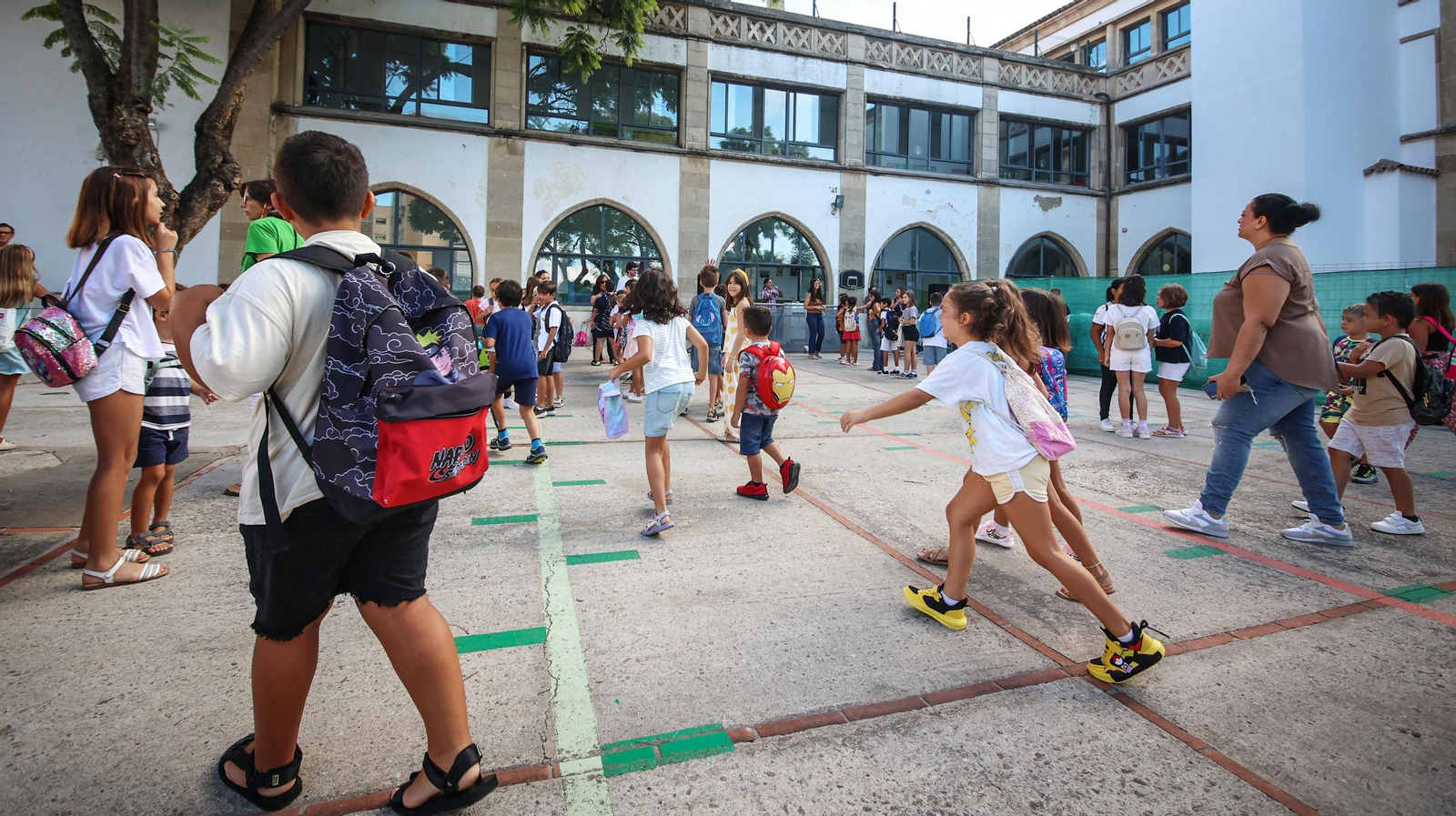 'Vuelta al cole' en el CEIP Isabel la Católica de Jerez