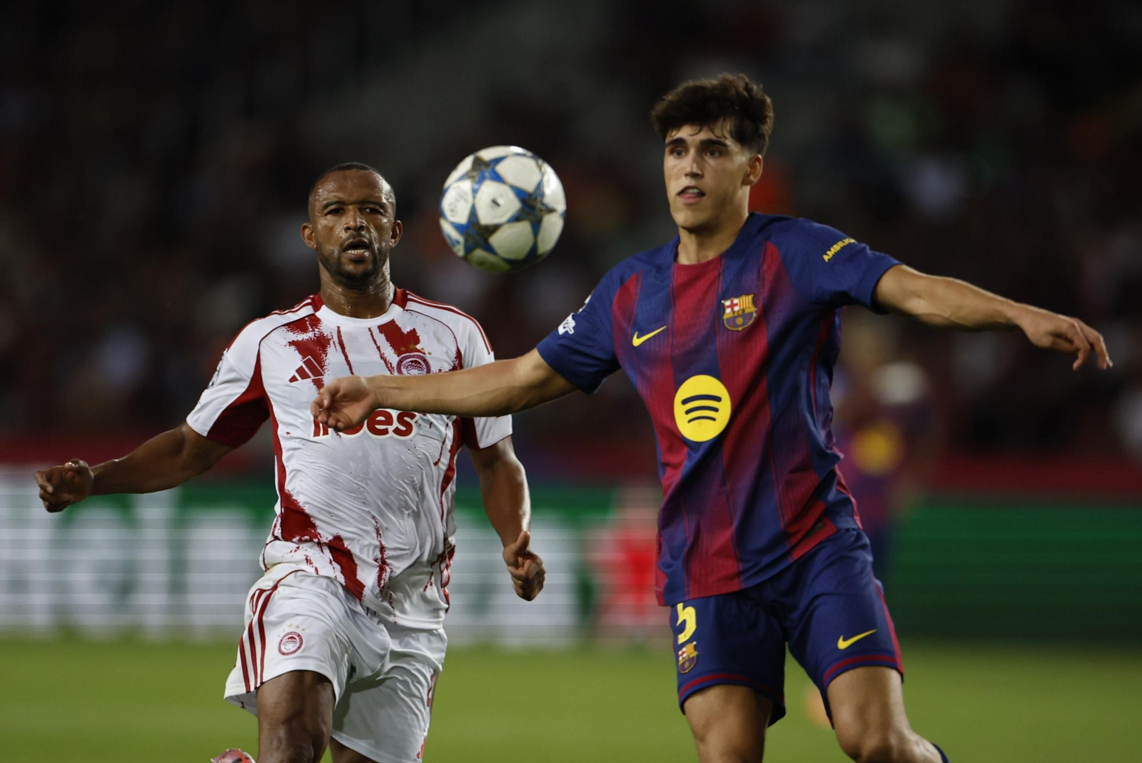Las fotos del Barcelona-Olympiacos
