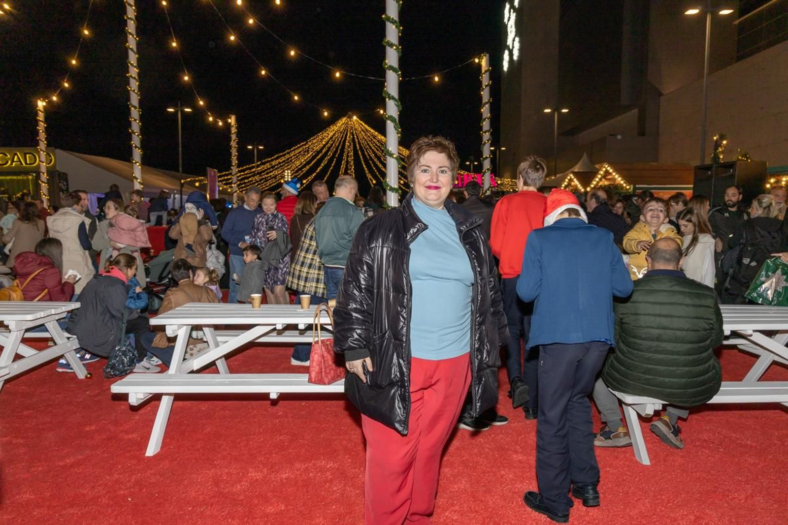 Encendido del alumbrado e inauguración del mercado y atracciones navideñas de El Corte Inglés