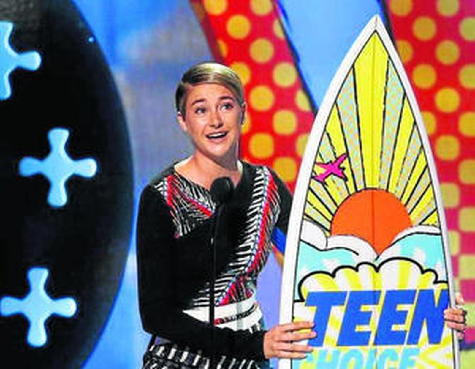 Shailene Woodley se hizo con dos tablas de surf.