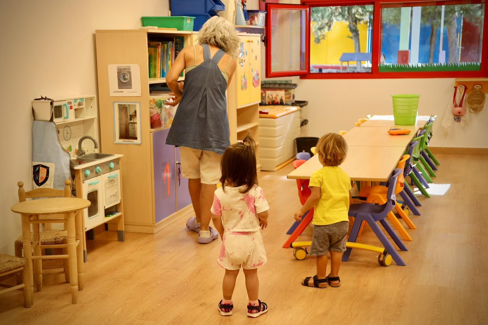 Otra foto del centro infantil en calle del Obispo Ángel Herrera Oria.