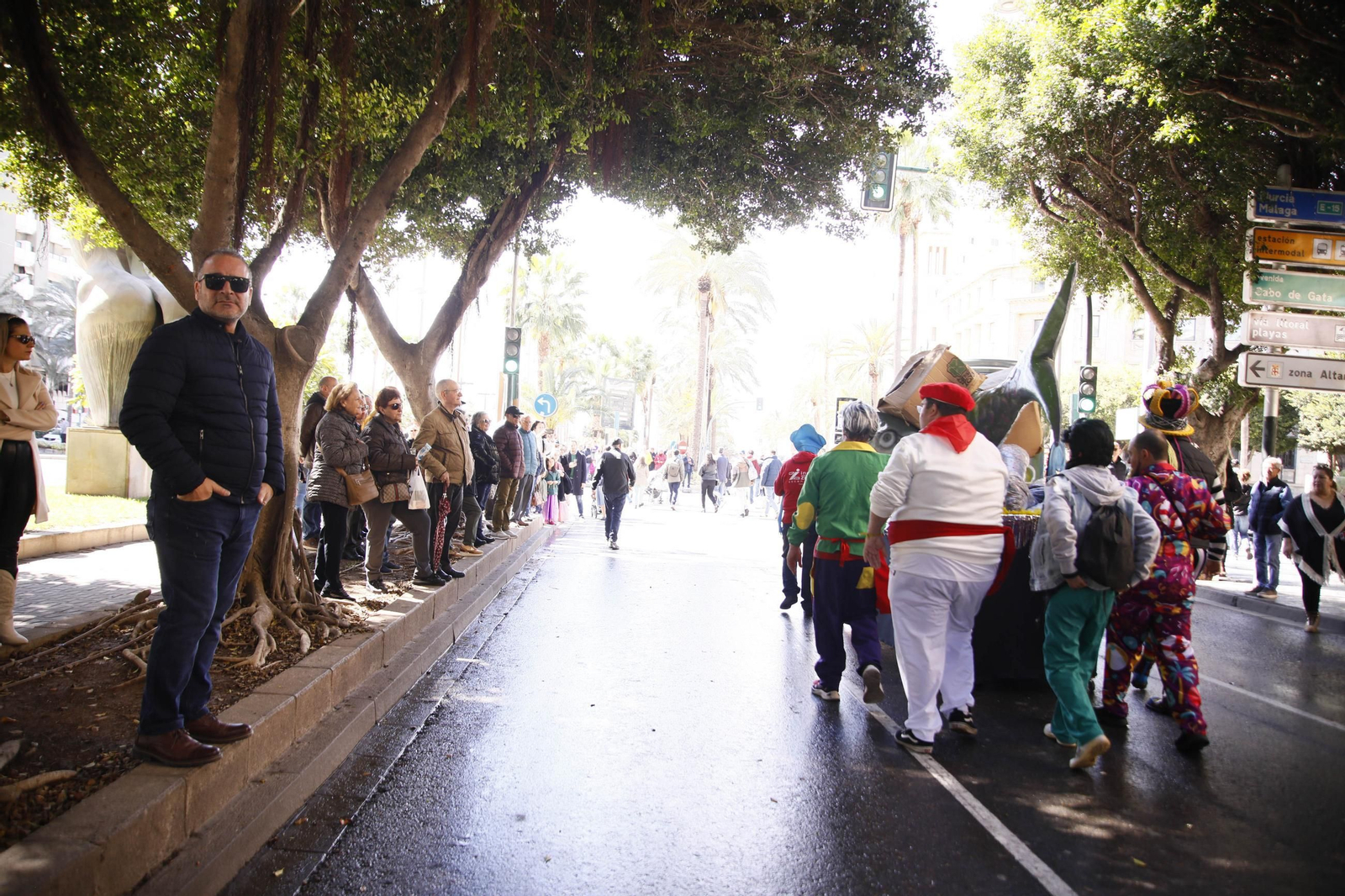 Las imágenes del entierro de la sardina en Almería