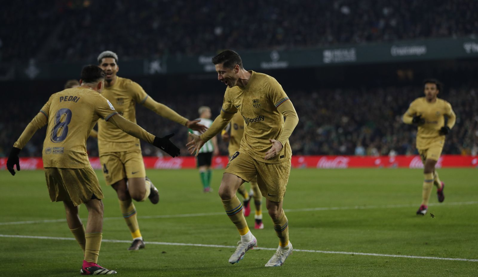 Las imágenes del Betis-Barcelona