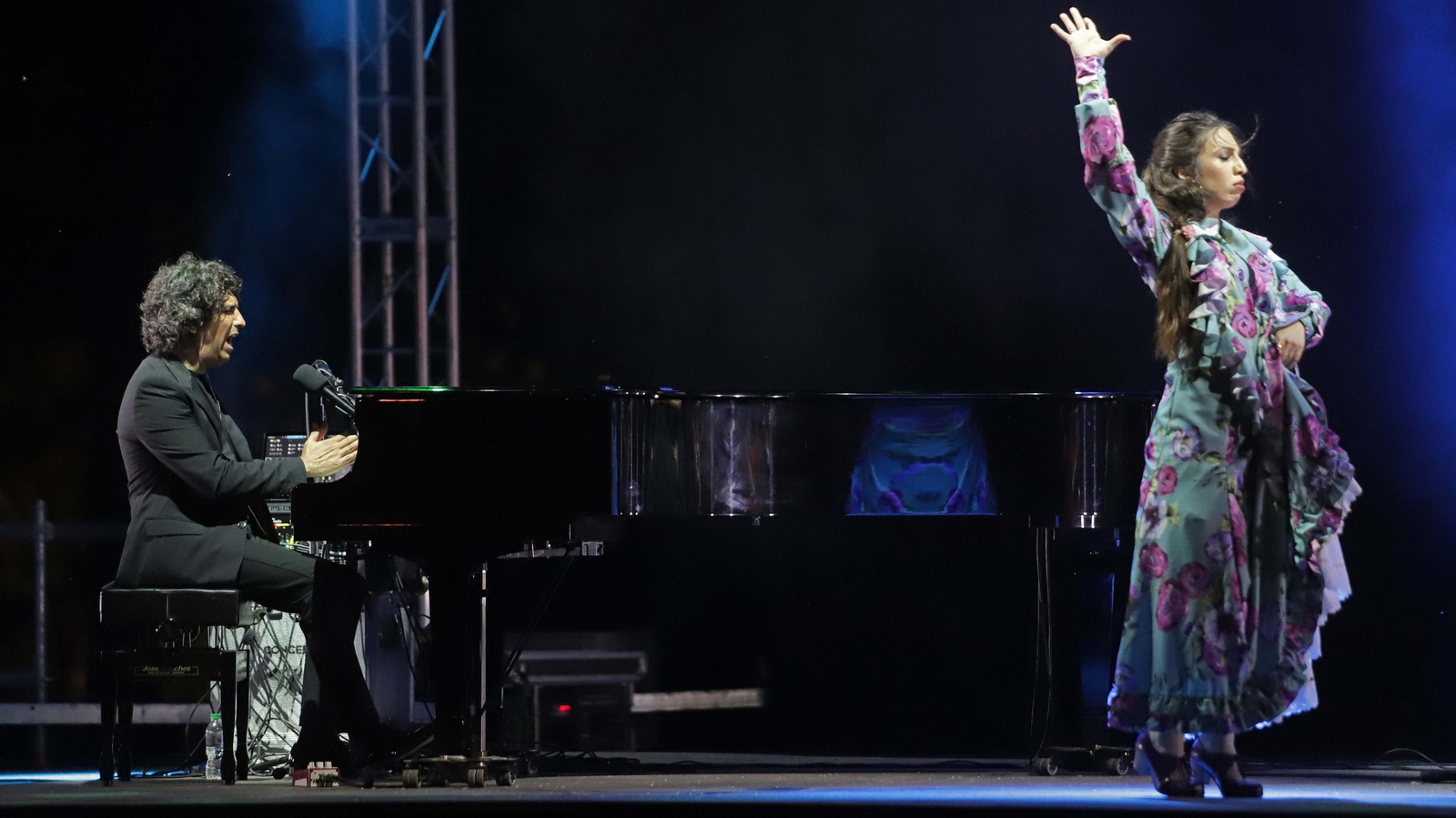 Fotos del espectáculo 'Paqueando' de José Mari Banderas y Diego Amador en Algeciras