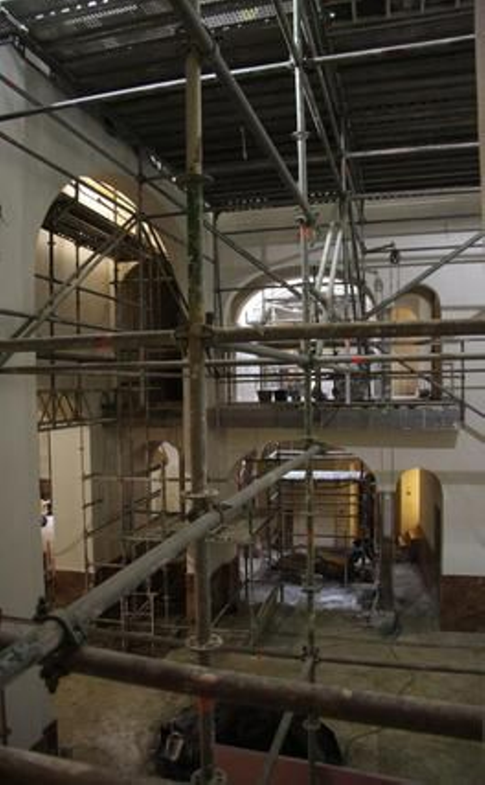 Las actuaciones llevadas a cabo en el edificio triplicarán el espacio de la Capilla.

Foto: Victoria Hidalgo