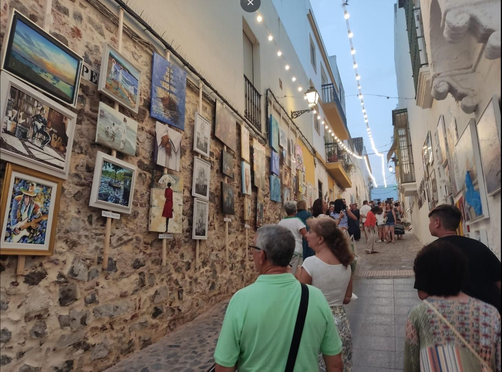 Una de las ediciones de Un paseo por el Arte en Ayamonte.