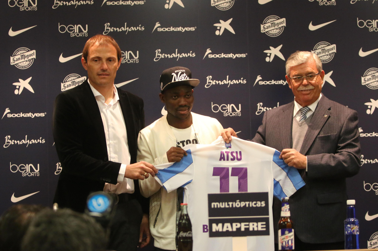 La etapa de Christian Atsu en el Málaga CF, en imágenes