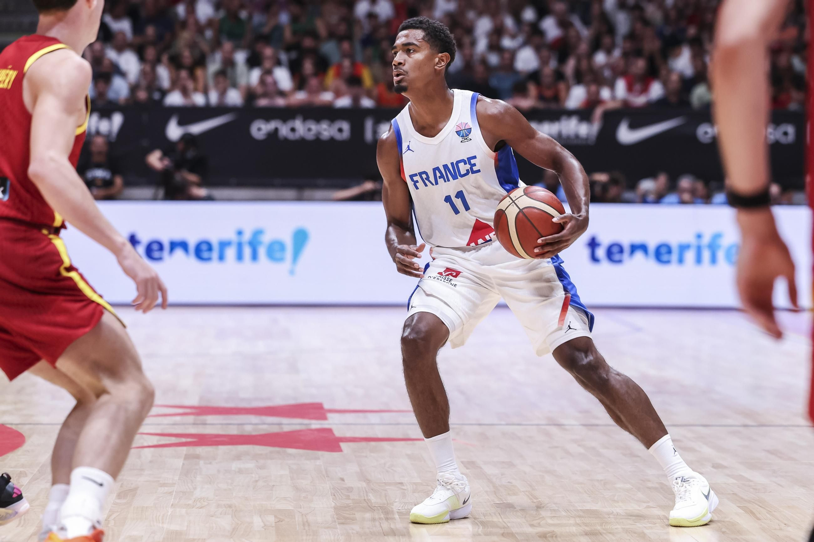 Las fotos del España - Francia de baloncesto