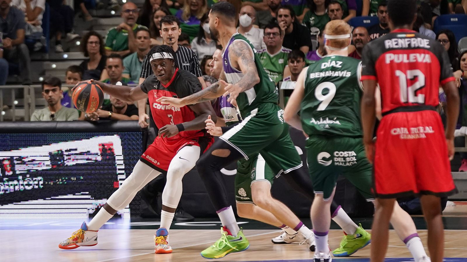 Thomas Bropleh volvió a superar la decena de puntos.