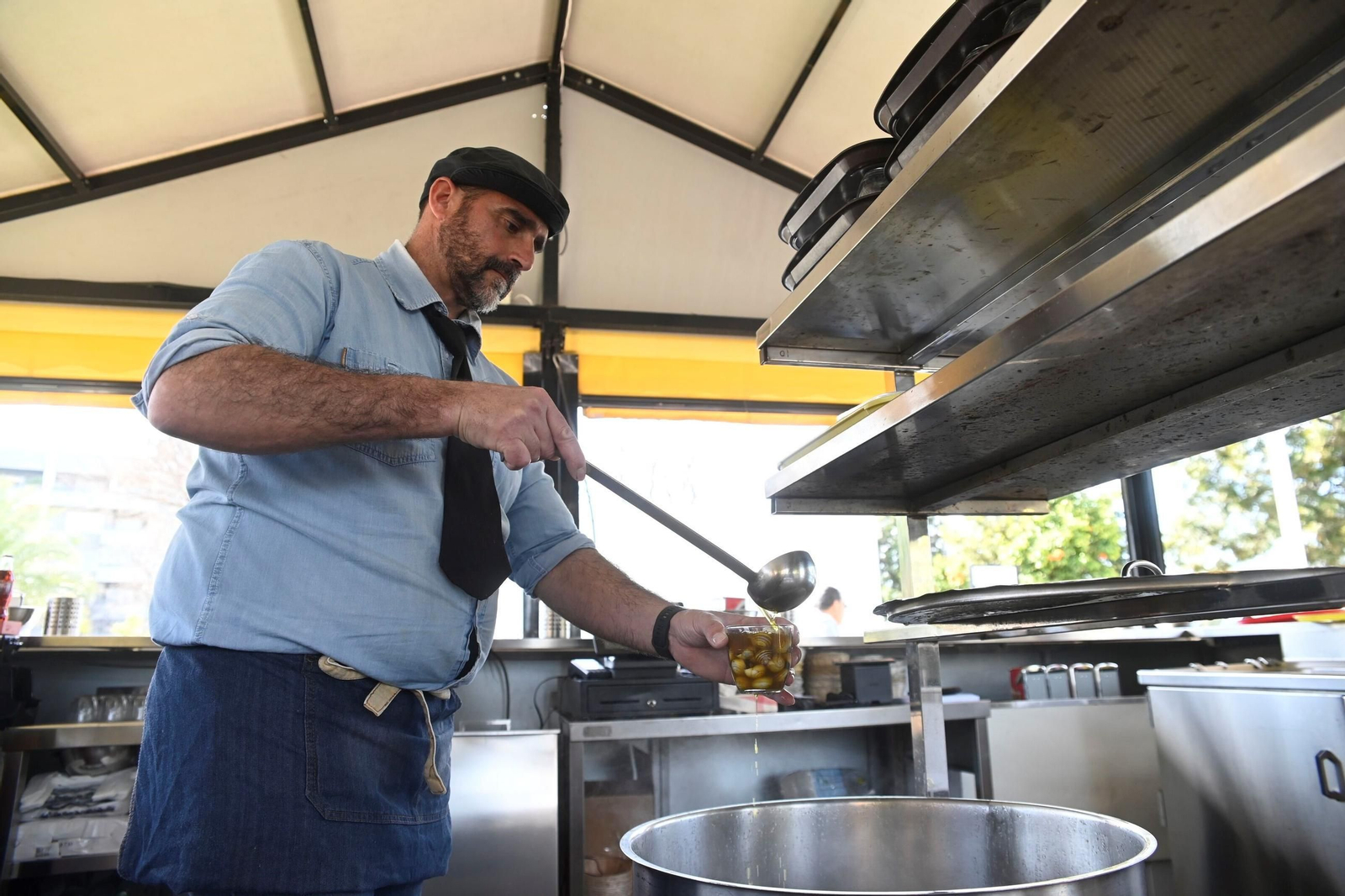 La apertura de los puestos de caracoles en Córdoba
