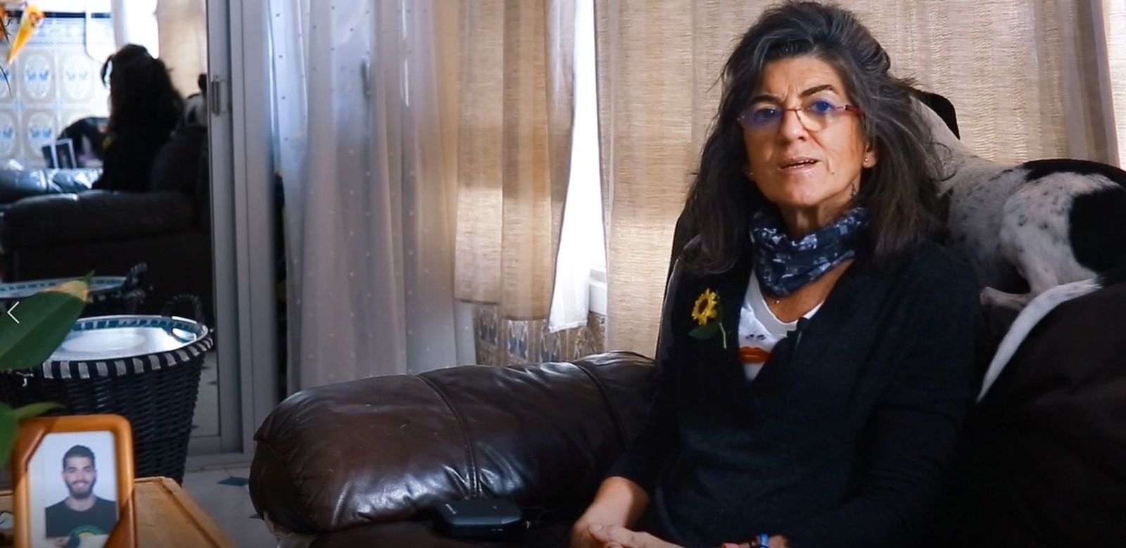 La madre de Pablo Ráez, Rosa María Martínez.