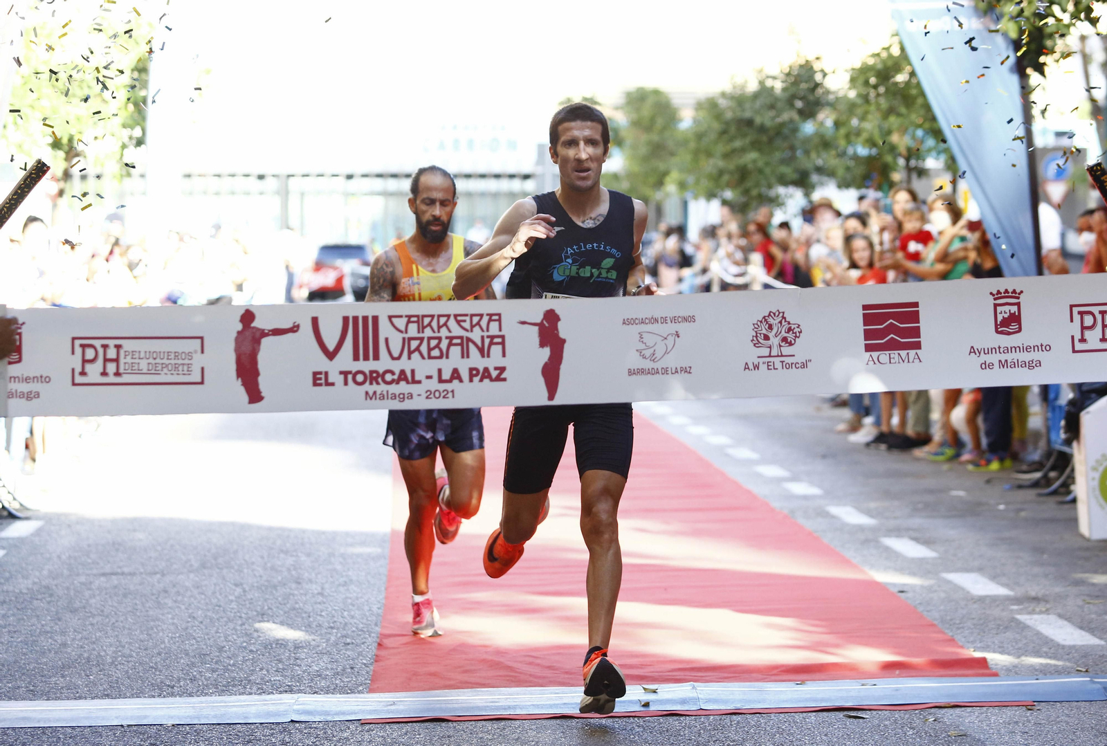 Las fotos de la primera carrera urbana en Málaga tras la pandemia Las fotos de la primera carrera urbana en Málaga tras la pandemia