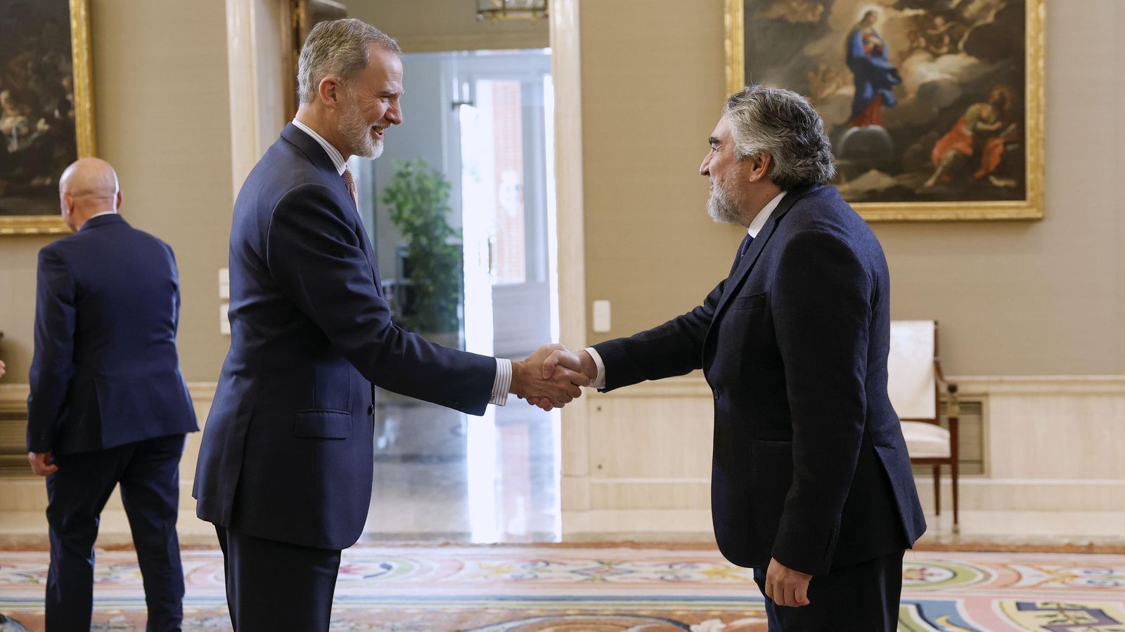 La recepción del Rey Felipe VI al Unicaja, en fotos