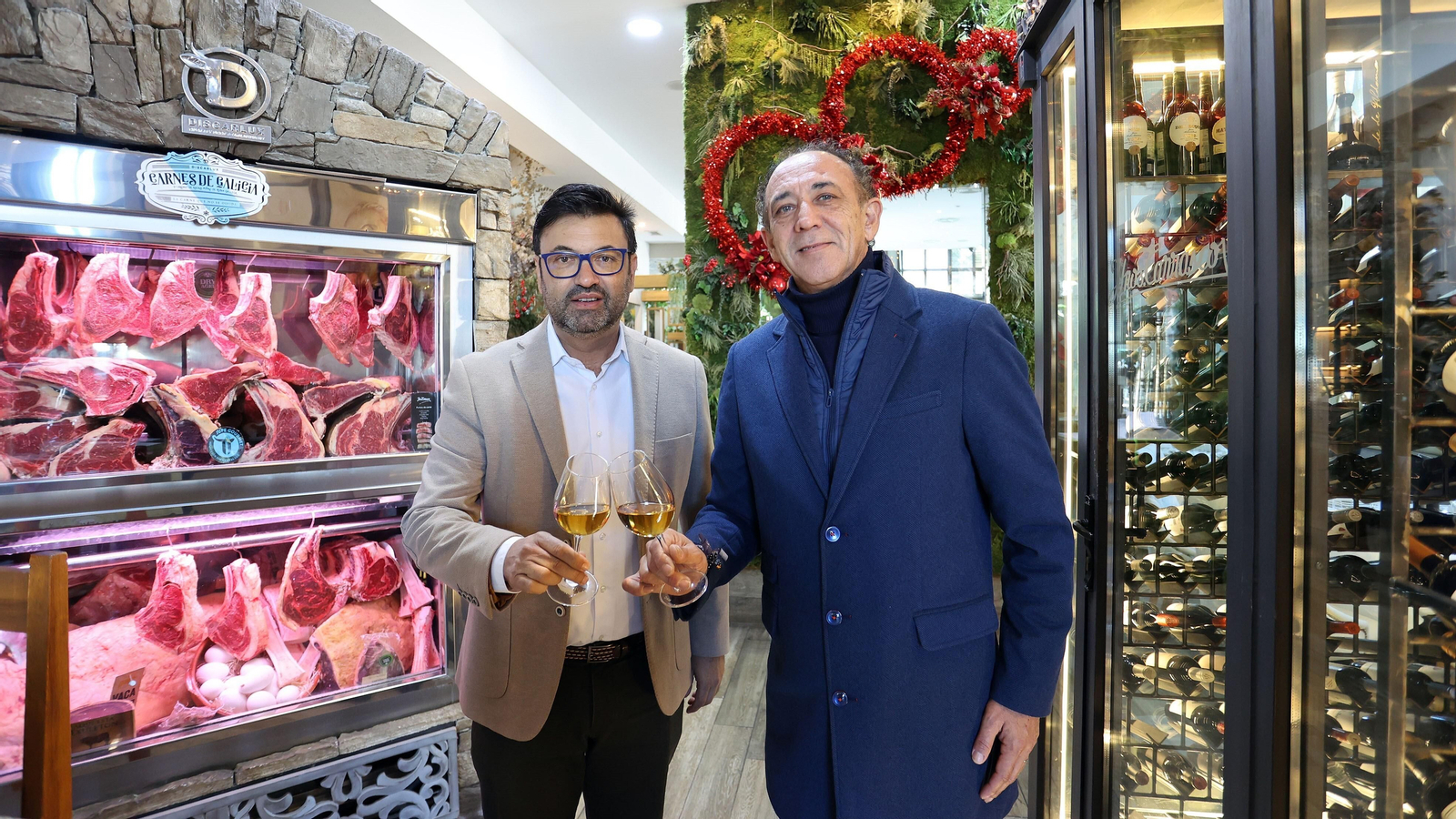 Alfredo Carrasco y Manuel Girón, de la Asociación Hostelería de Jerez.