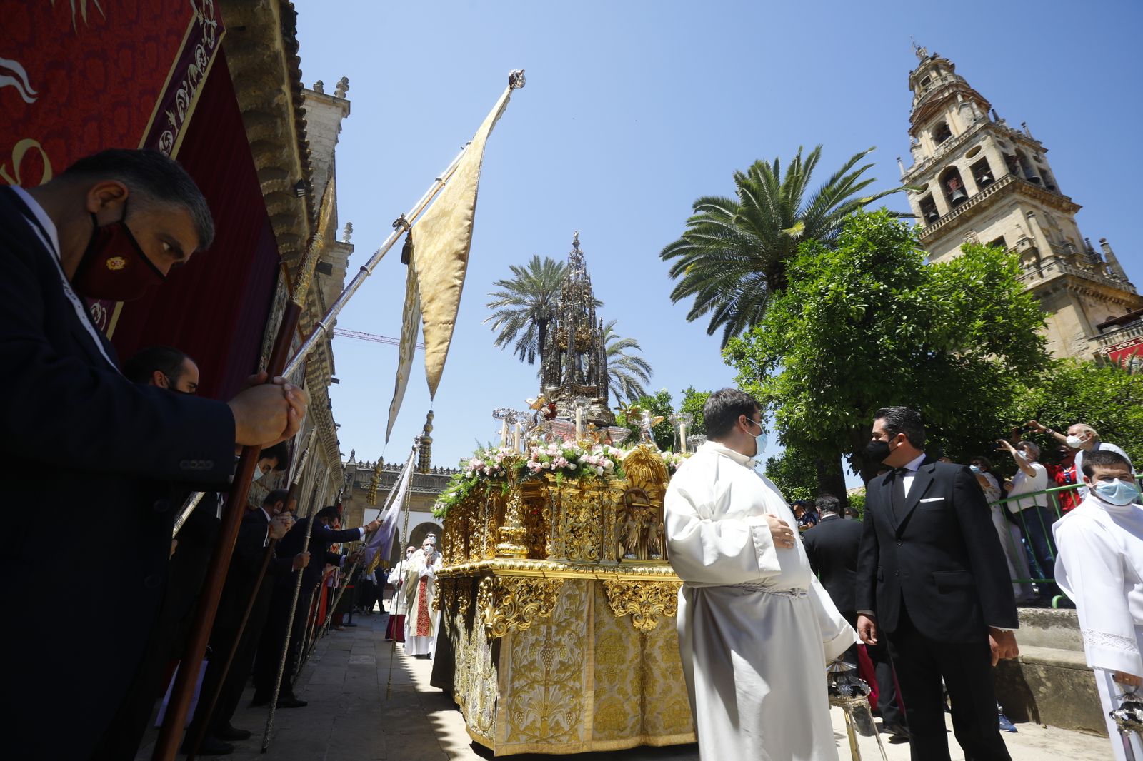 La procesión del Corpu Christi de Córdoba, en imágenes