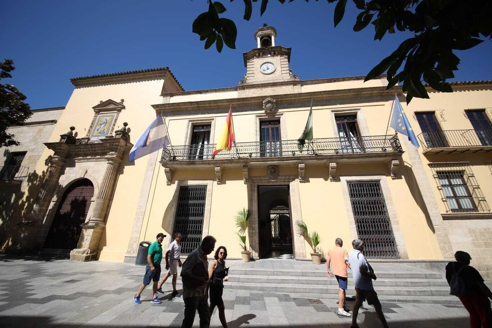 Fachada del Ayuntamiento de Jerez