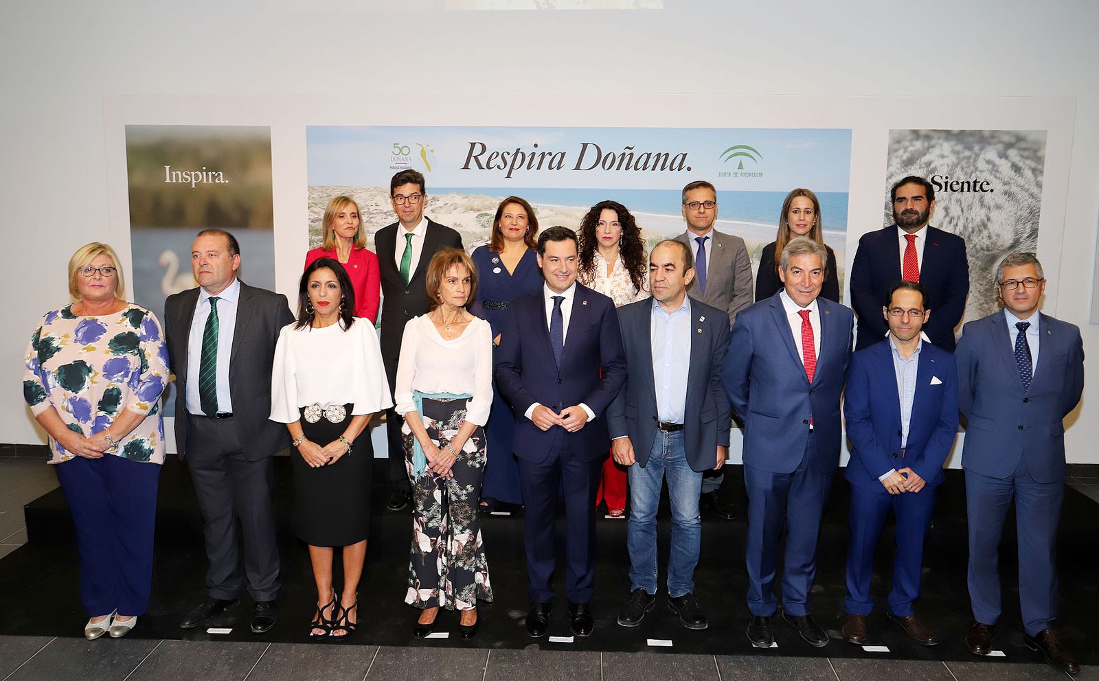 Imágenes del acto del 50 aniversario de Doñana