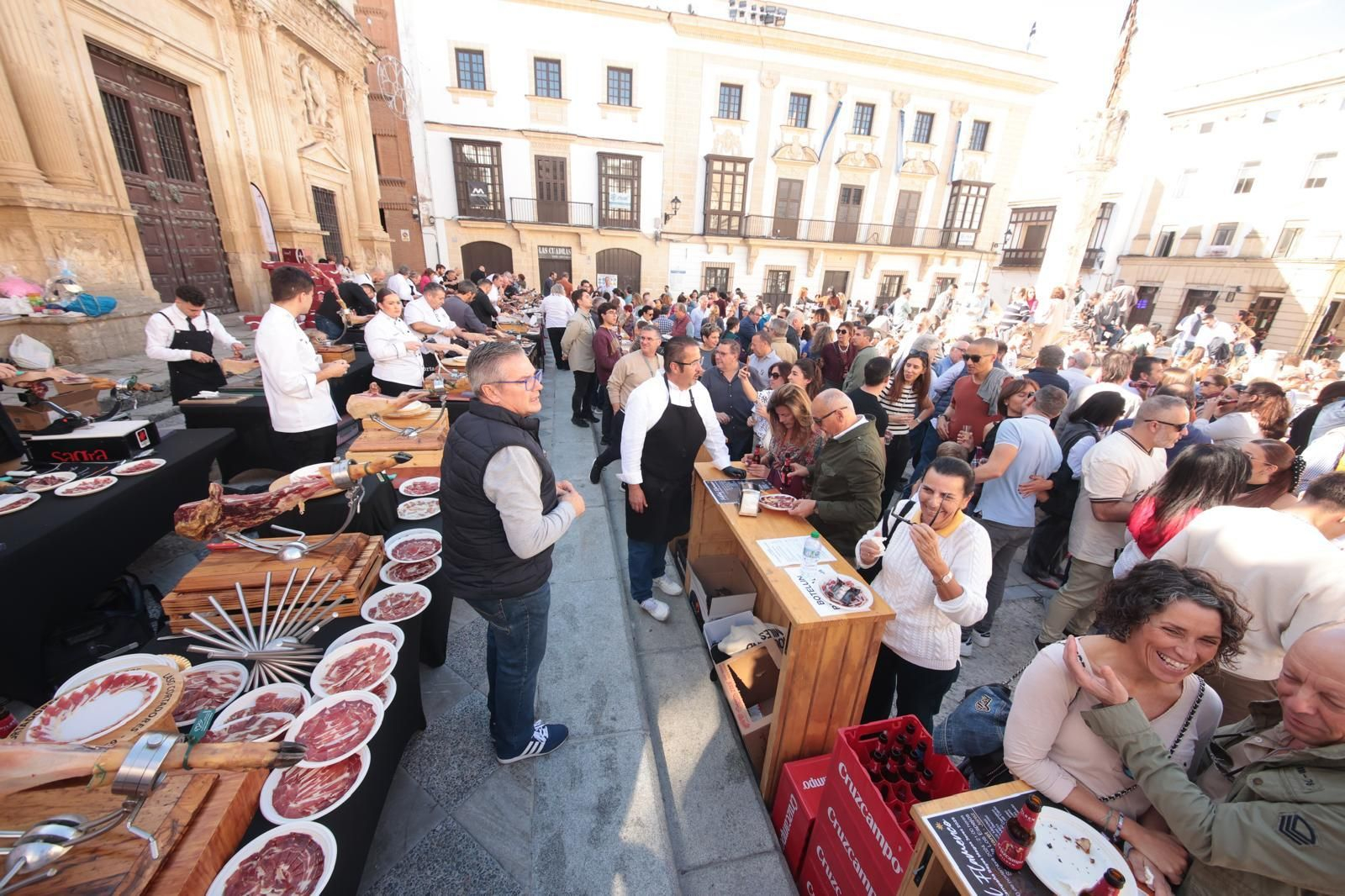 III Jornada de Cortadores de Jamón Solidarios en Jerez