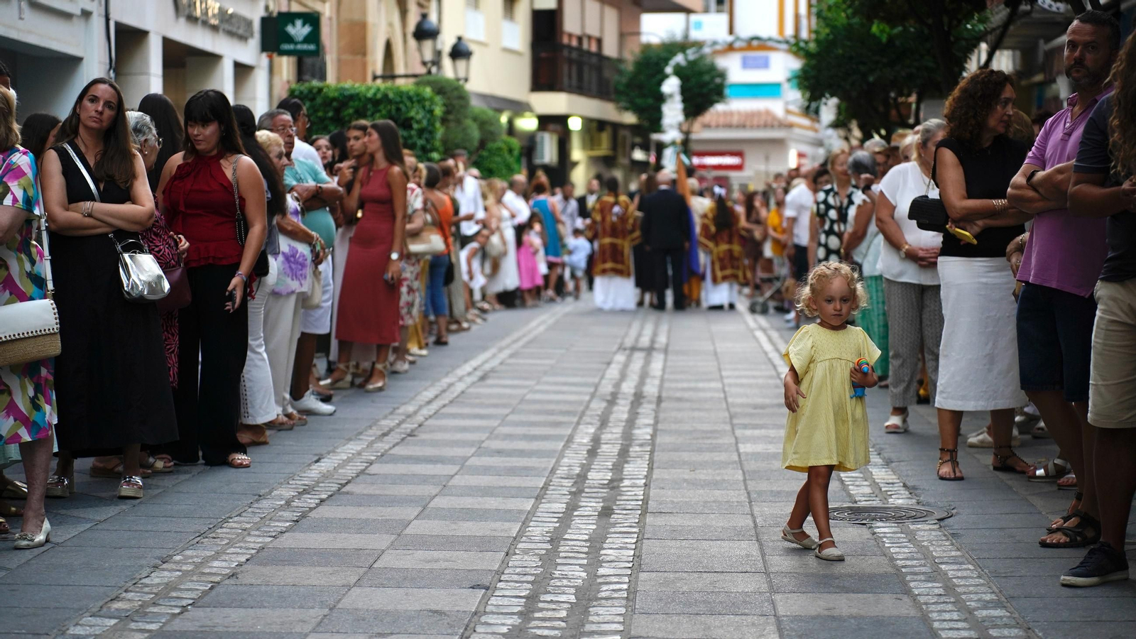 Las fotos de la procesion de la Virgen de la Palma por el cenro de Algeciras