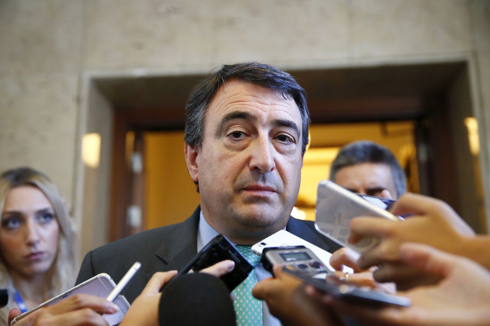 Aitor Esteban, portavoz del PNV.