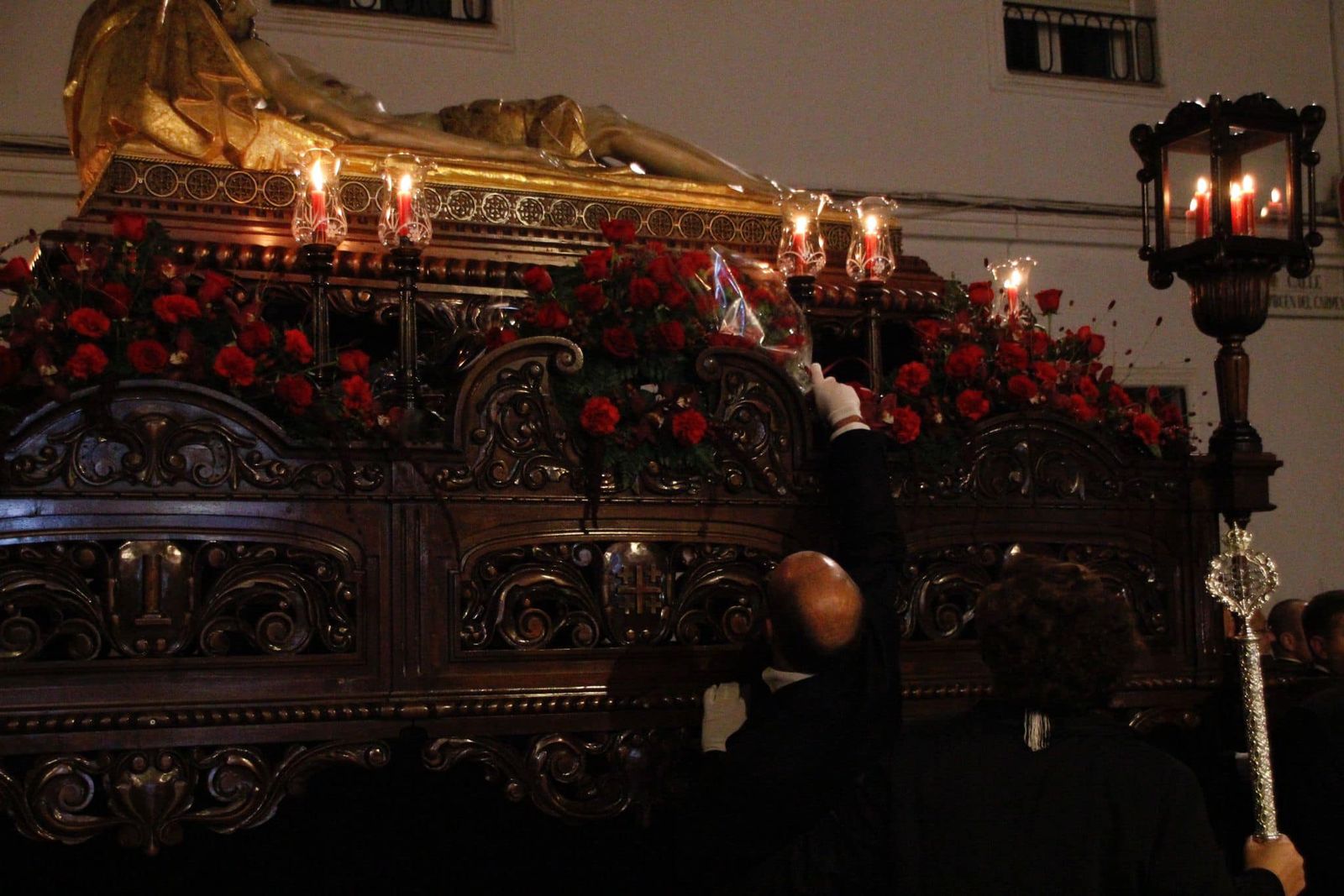 Procesión extraordinaria por el 75 aniversario de la Hermandad del Santo Sepulcro y Nuestra Señora de la Amargura de Hinojosa del Duque