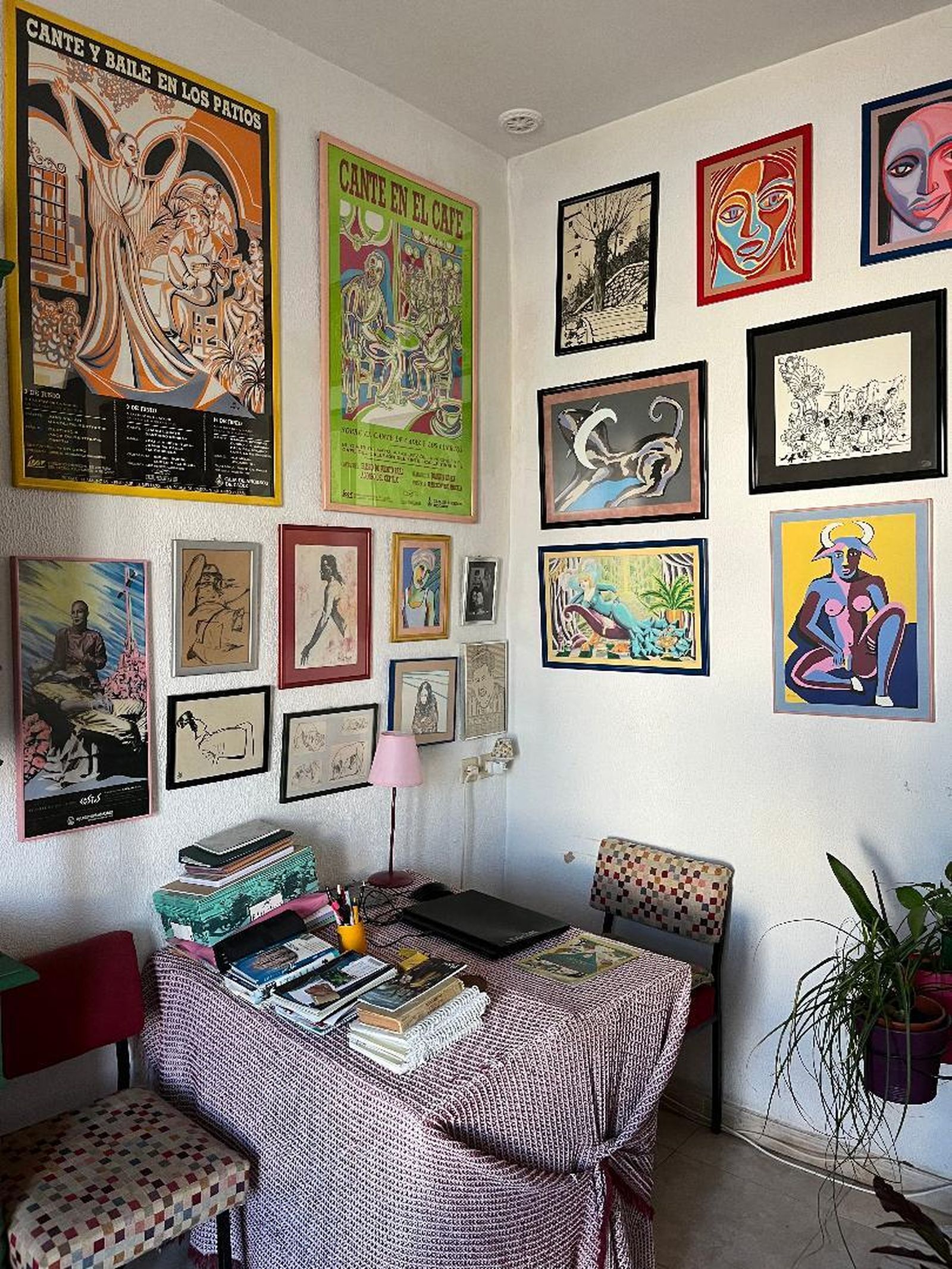 Así es la casa del Mentidero con obras de Costus