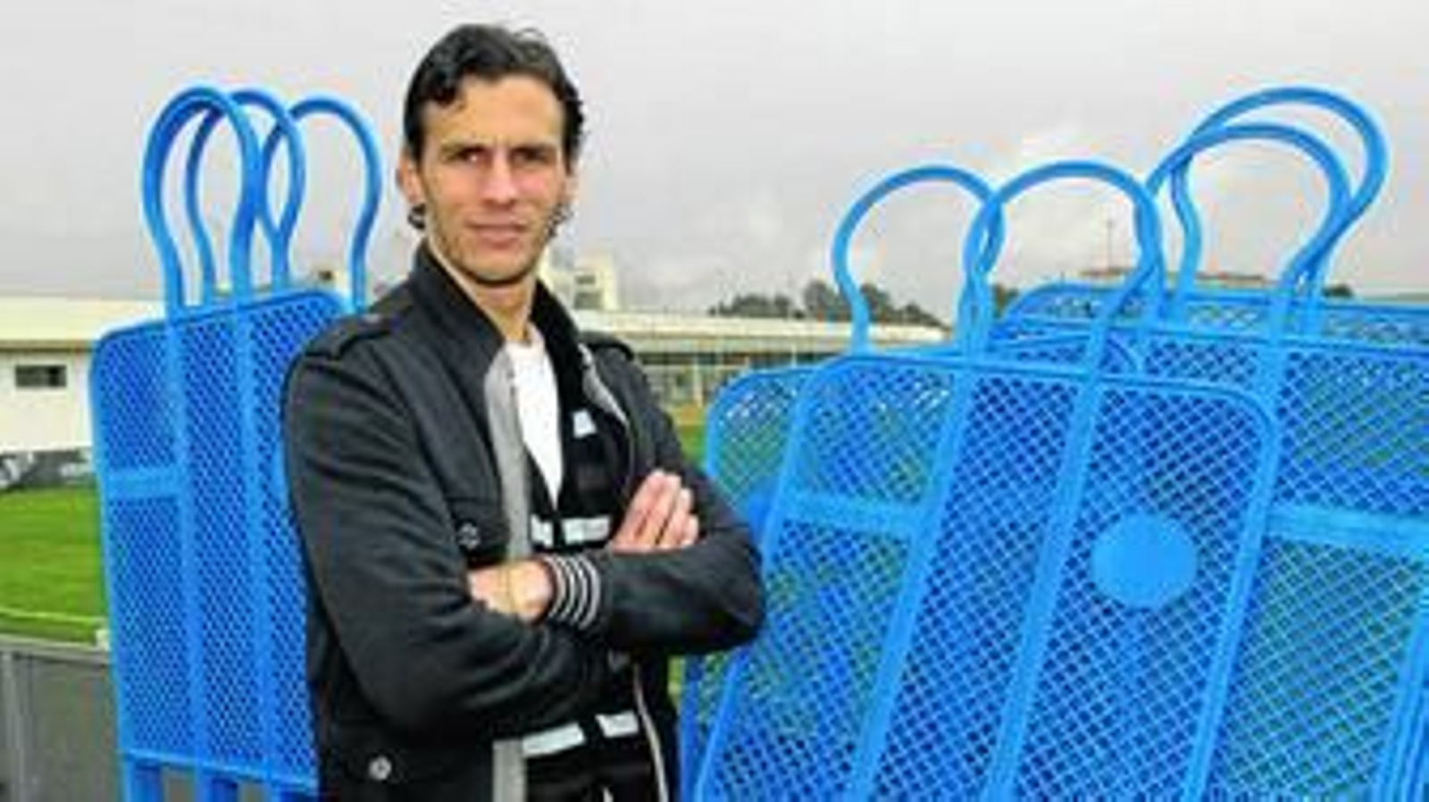 Capi posa en una imagen tras un entrenamiento celebrado en la Ciudad Deportiva del Betis.