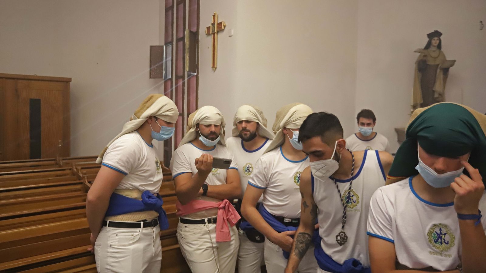 Fotos del Domingo de Ramos en Algeciras: Oración en el Huerto