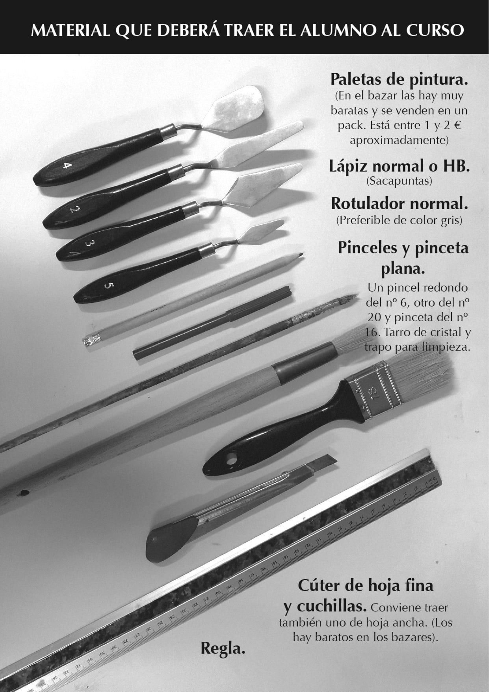 Material necesario. Material necesario.