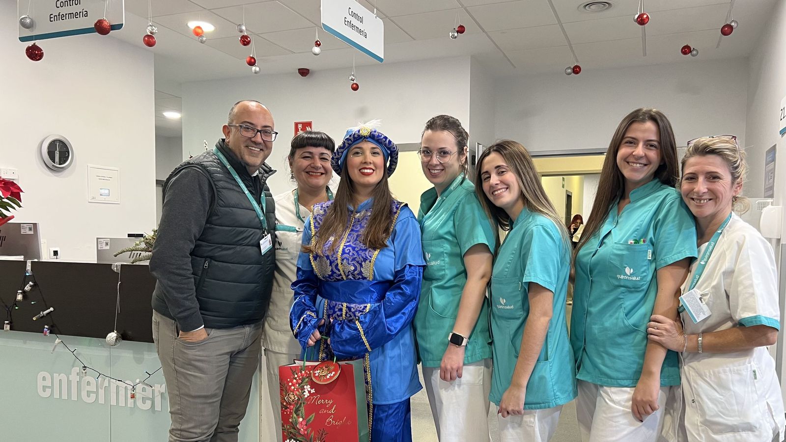 Equipo sanitaria del QuirónSalud