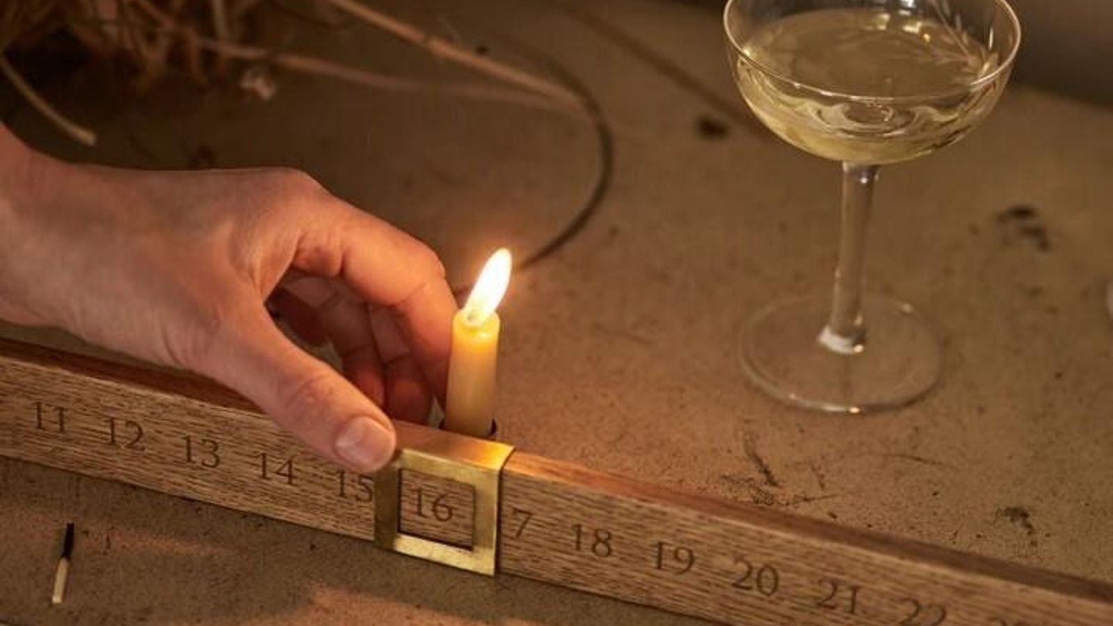 La regleta de espíritu rústico de Rowen & Wren.