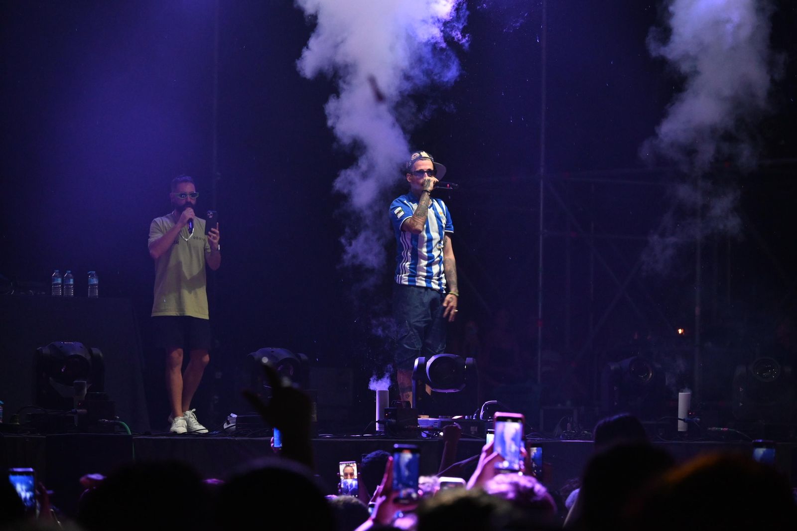 Las imágenes del concierto de Maikel Delacalle en las Fiestas Colombinas de Huelva