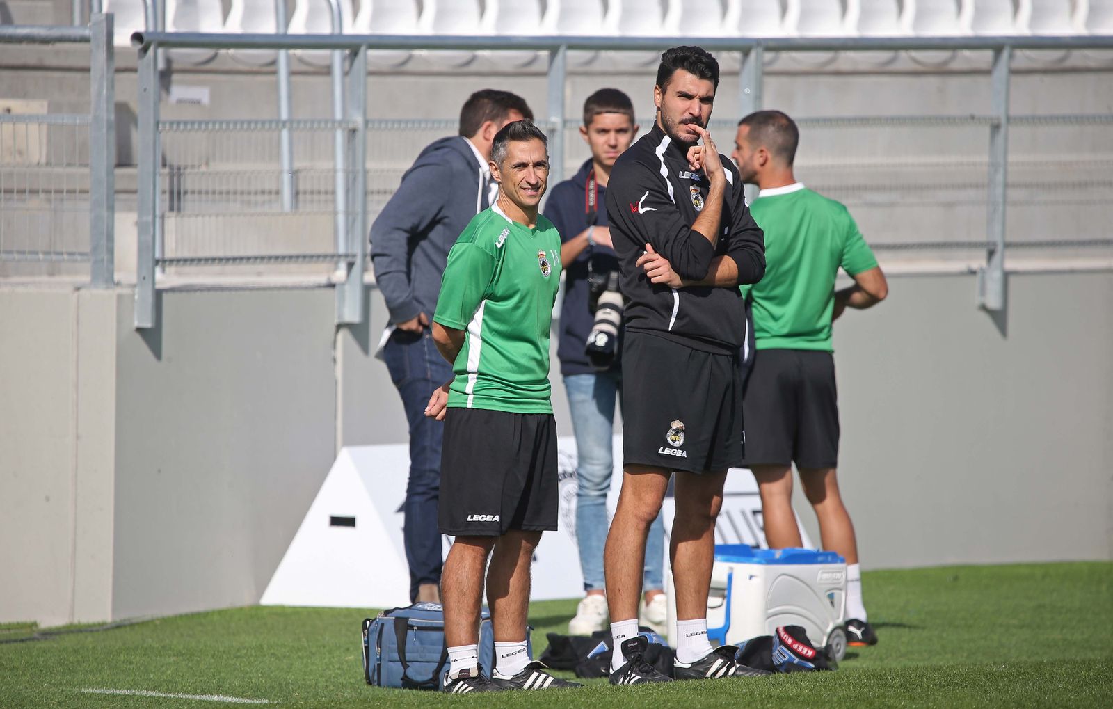 Fotos del entrenamiento de la Balona