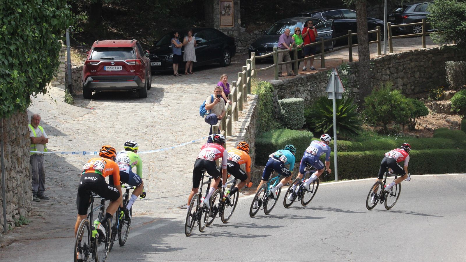 El recorrido por la provinvia tuvo dificultad por la pendiente de la carretera en algunos tramos.