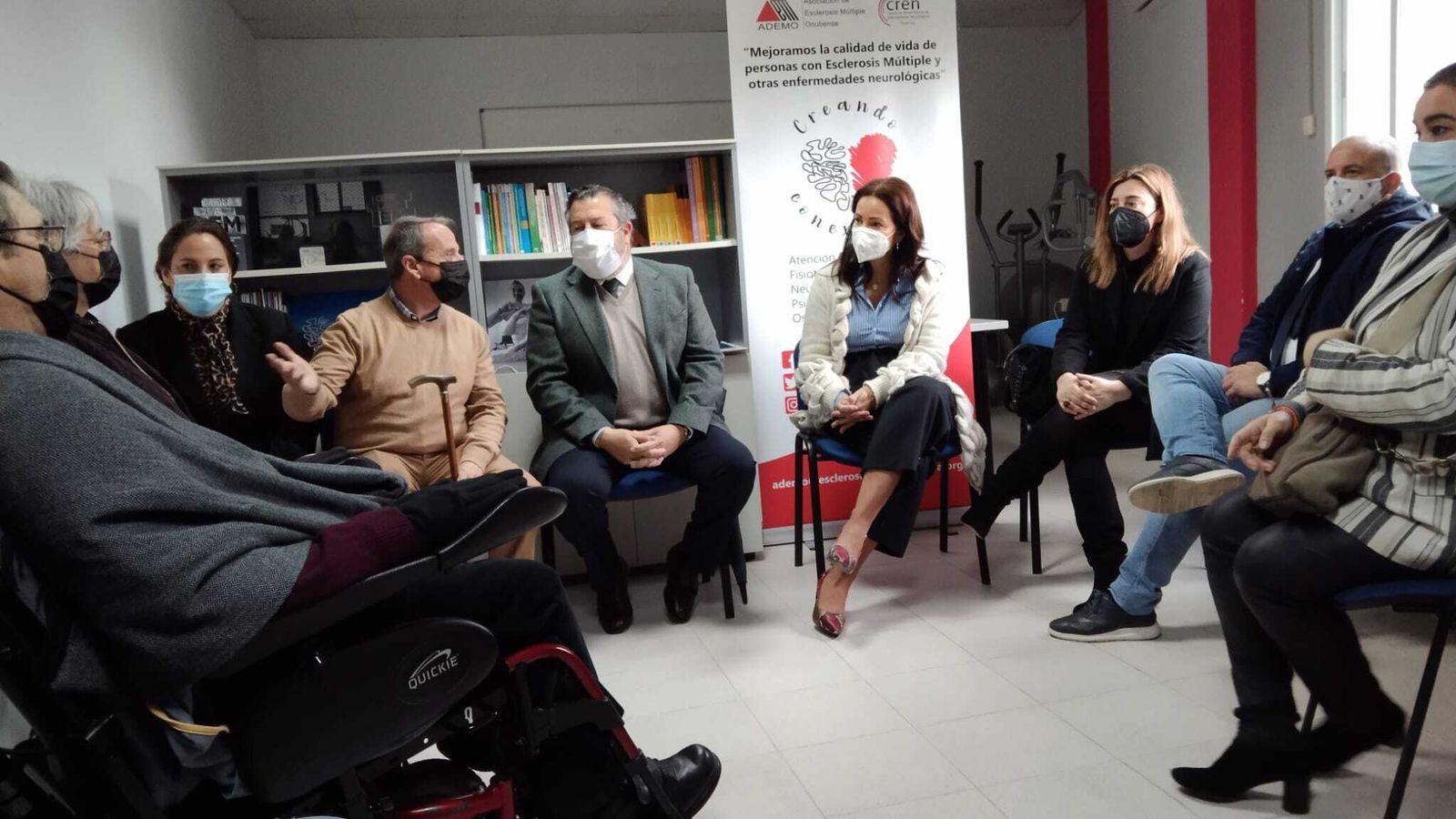 Reunión con la asociación Ademo.