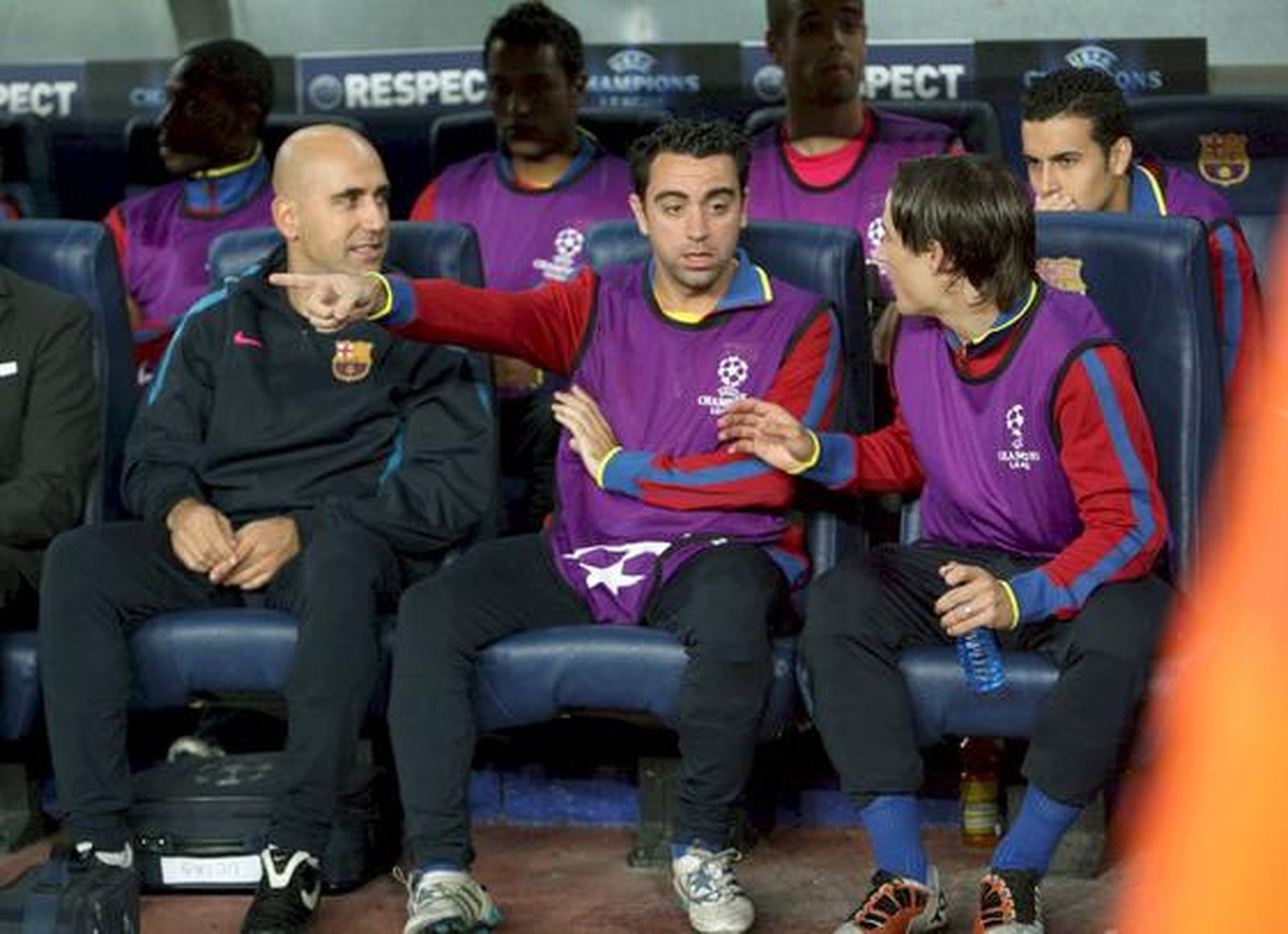 El Barcelona supera al Copenhague en el Camp Nou. / EFE