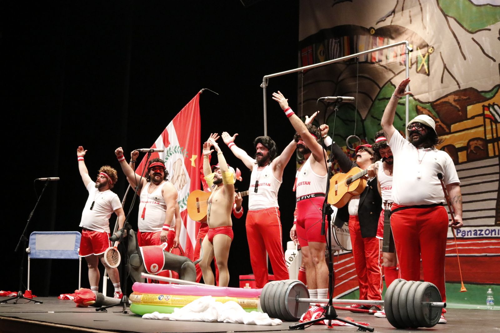 Imágenes de la II Semifinal del Carnaval de la Concha Fina en La Línea